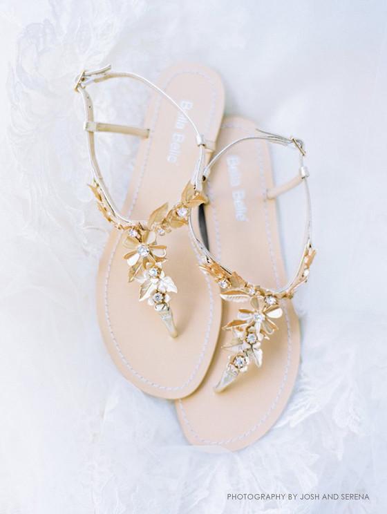 bohemian wedding sandals