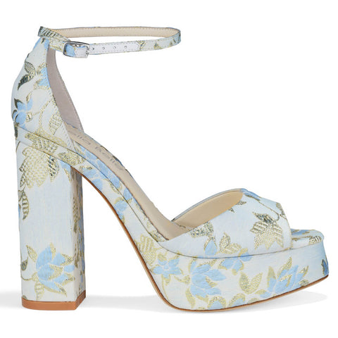 bridgerton wedding shoes catarina blue block heels