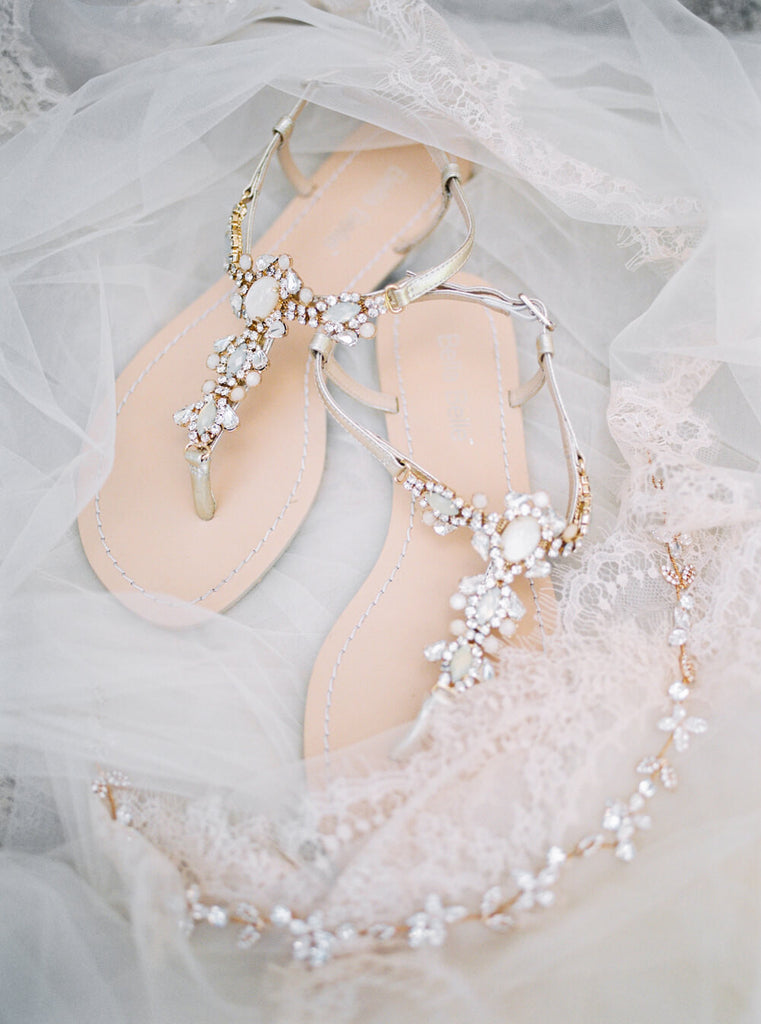 sandals for bridesmaid dress
