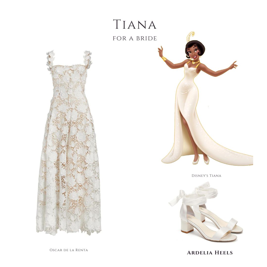 Tiana Bride Disney Themed Bridal Shower