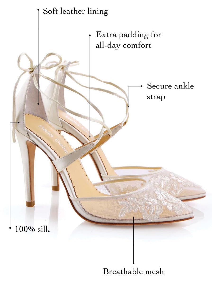 A roundup of our 12 favourite pairs of Bridal shoes