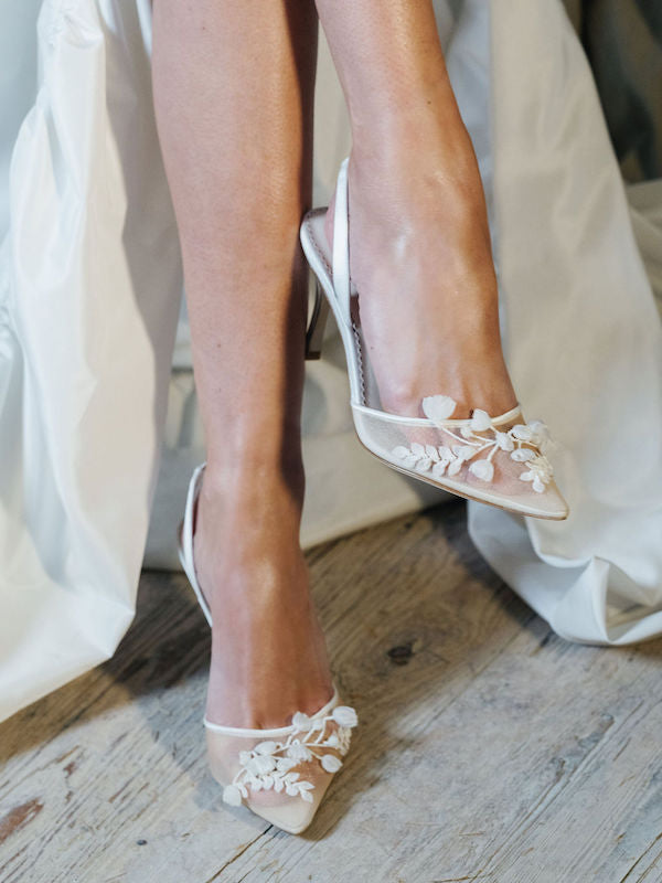 bella belle shoes matching flowers wedding shoes 2023 bridal trends