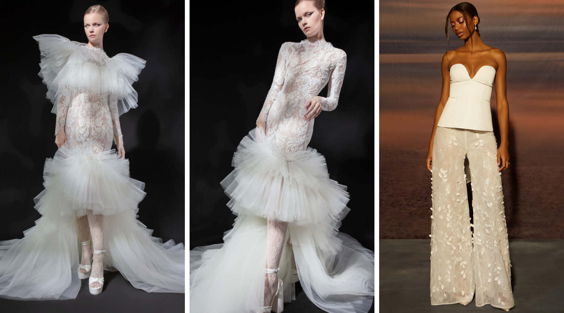 Wedding Dress Trends from Fall 2023 Bridal Fashion Week