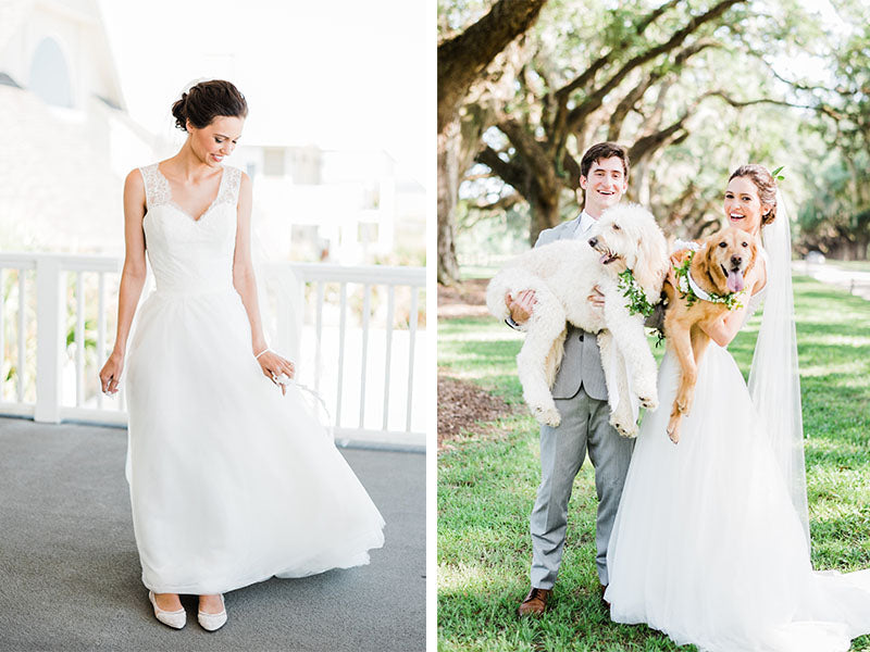 wedding dress flats