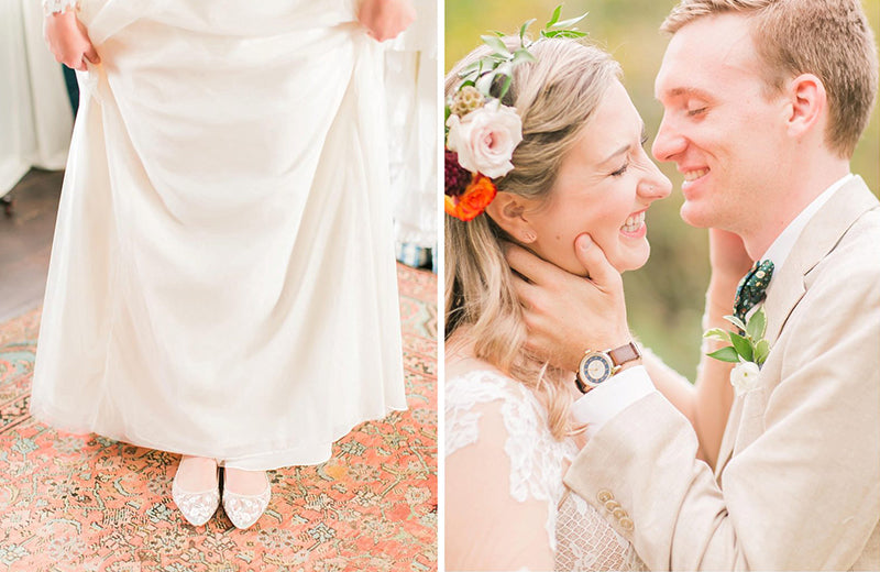 bella belle real bride kali review in allegra comfortable beaded wedding flat