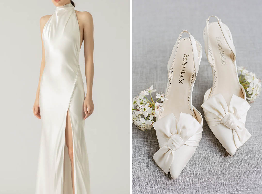 Quiet Luxury Rehearsal Dinner Outfit for the Bride and Guest