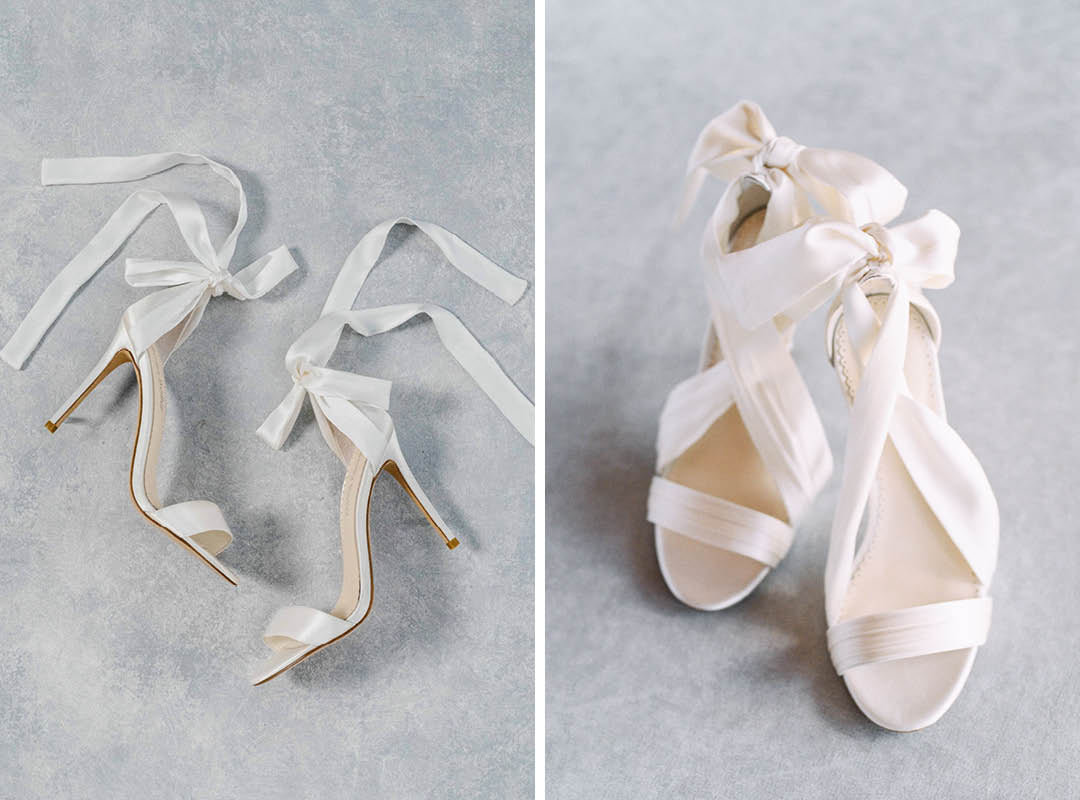 bella belle spring 2025 wedding shoe trends anna and kate bow bridal heels