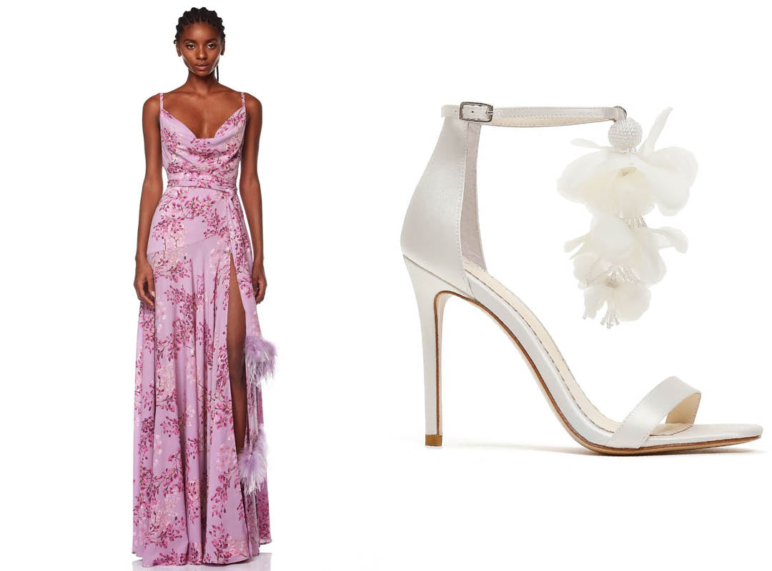 bronx and banco spring wedding guest outfits and bella belle shoes wisteria high heels