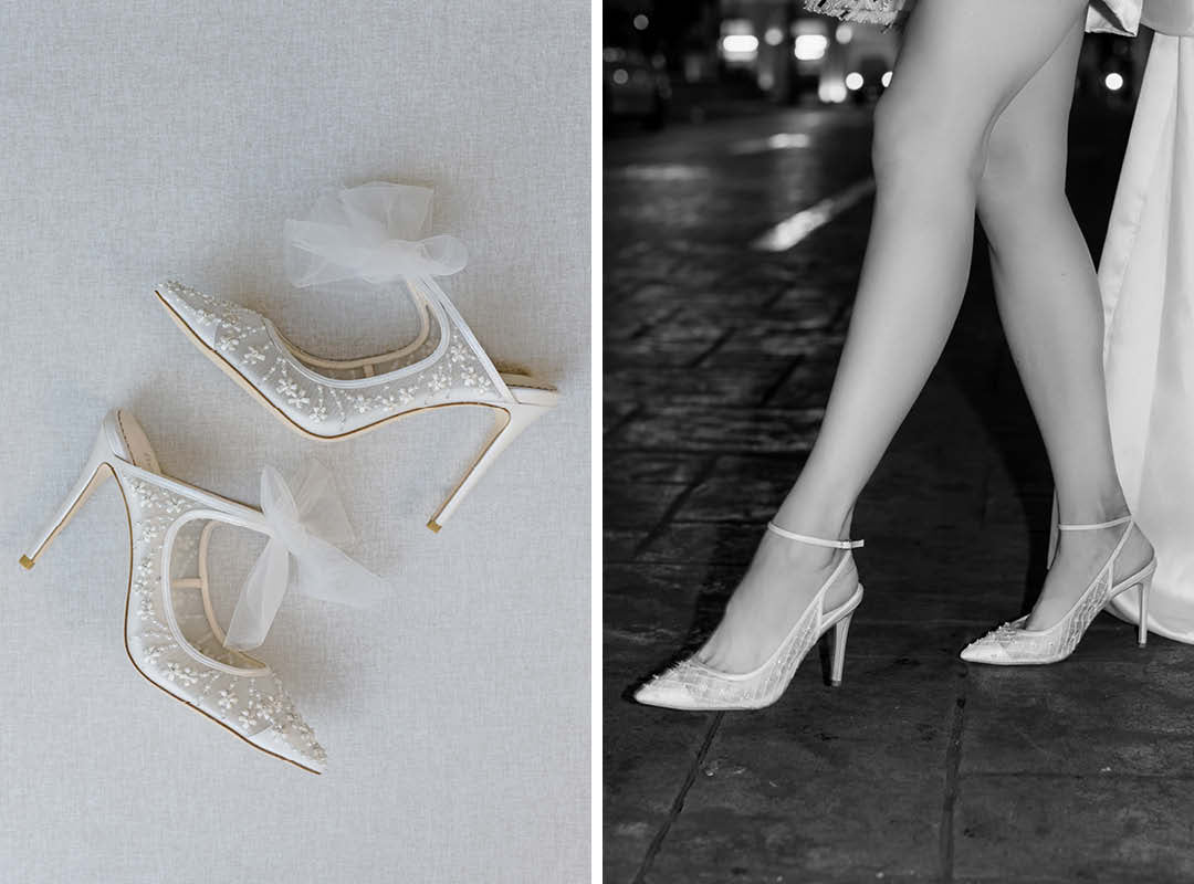 2023 wedding shoe trends feminine details