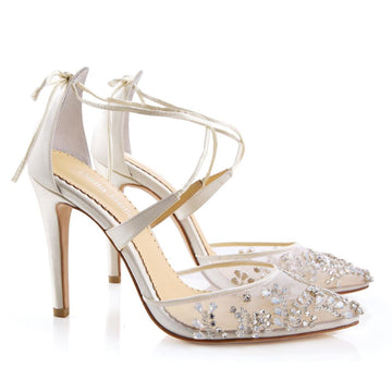 Rhinestone Wedding Shoes & Bling Bridal Shoes | Bella Belle