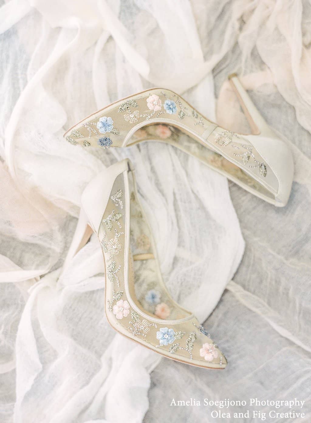 wedding embellished heels