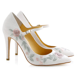 ivory mary jane wedding shoes