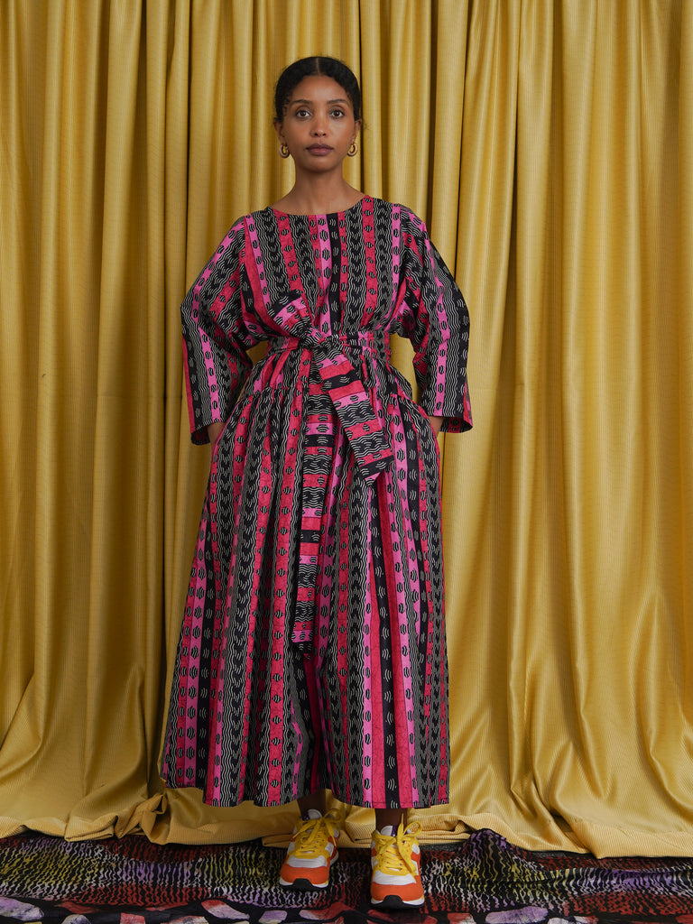 Limited Edition Sunpo Belted Dress – Kemi Telford