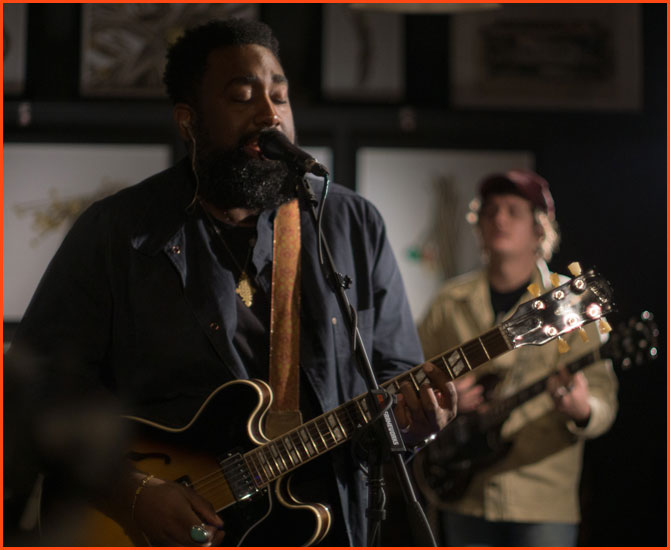 Nathan Graham in-store performance at FRET12