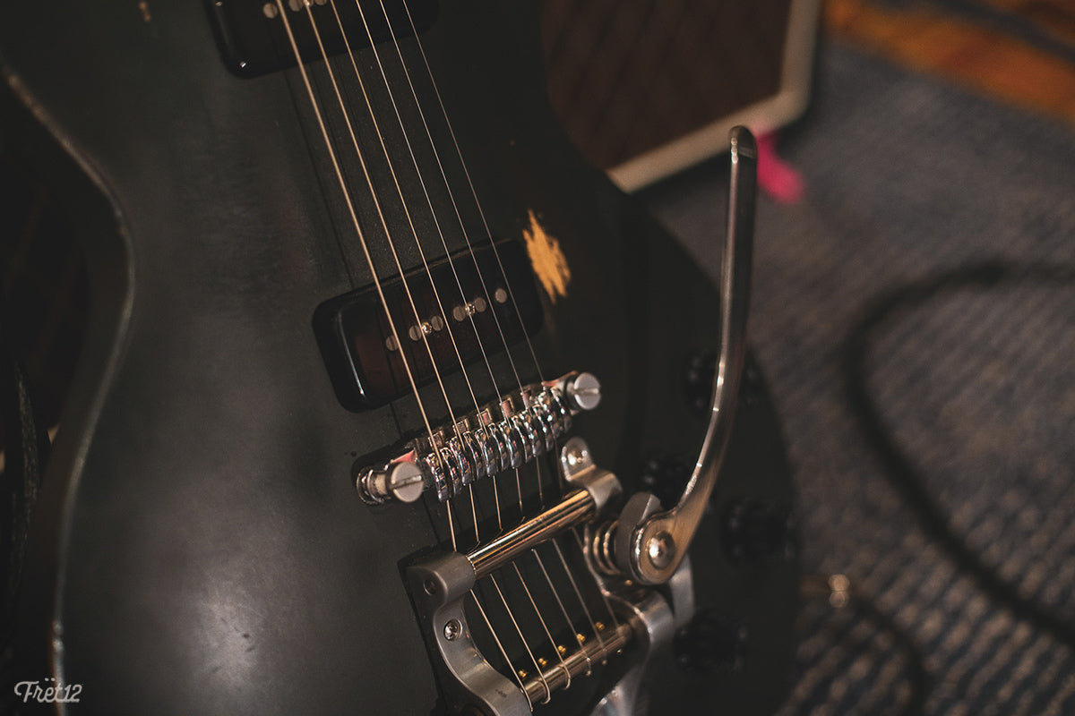 Charlie Landsman's Gibson Les Paul with Bigsby Tailpiece