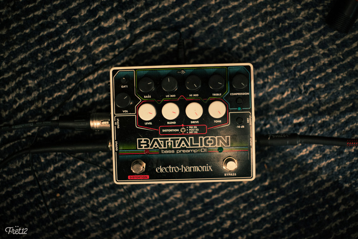 Electro-Harmonix BATTALION Bass Preamp & DI Pedal