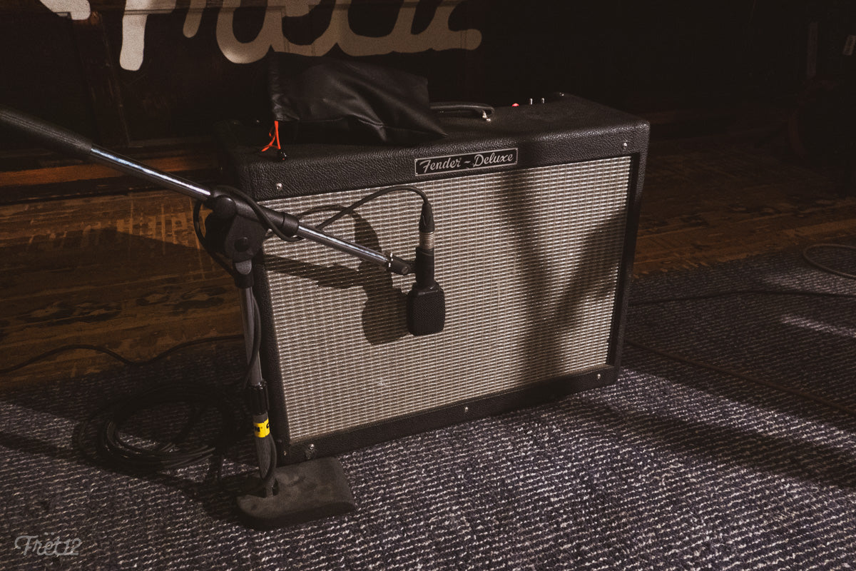 David Arias' Fender Deluxe amp.