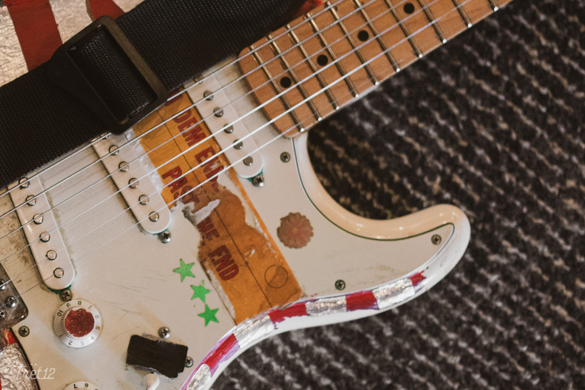 Kai Slater's Fender Strat.