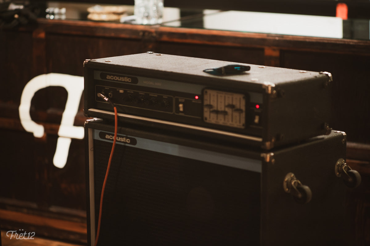 Asher Case's Acoustic Bass amp.