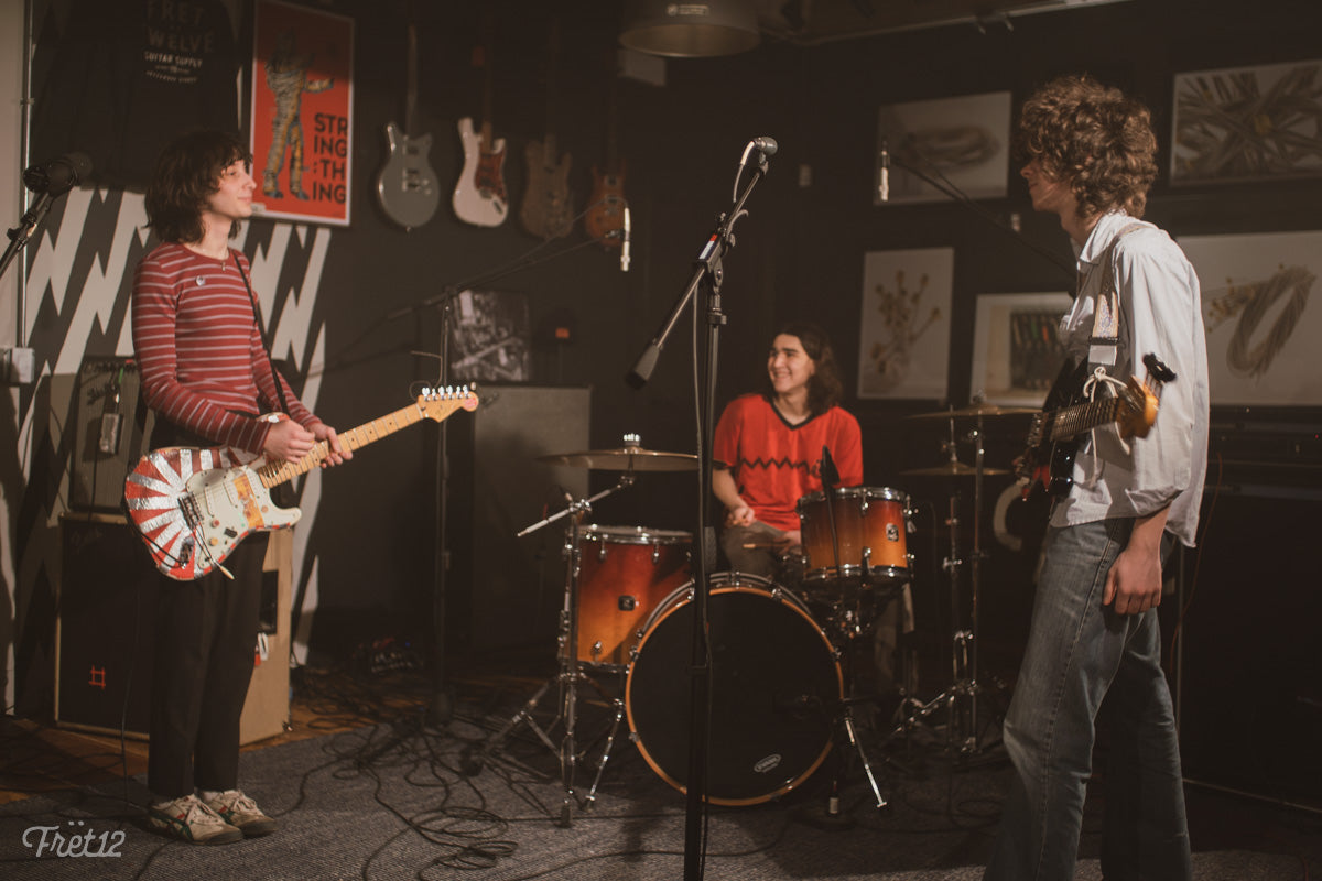 Watch Lifeguard deliver a raucous cover of Iceage’s “Broken Bone” in this FRET12 Session.