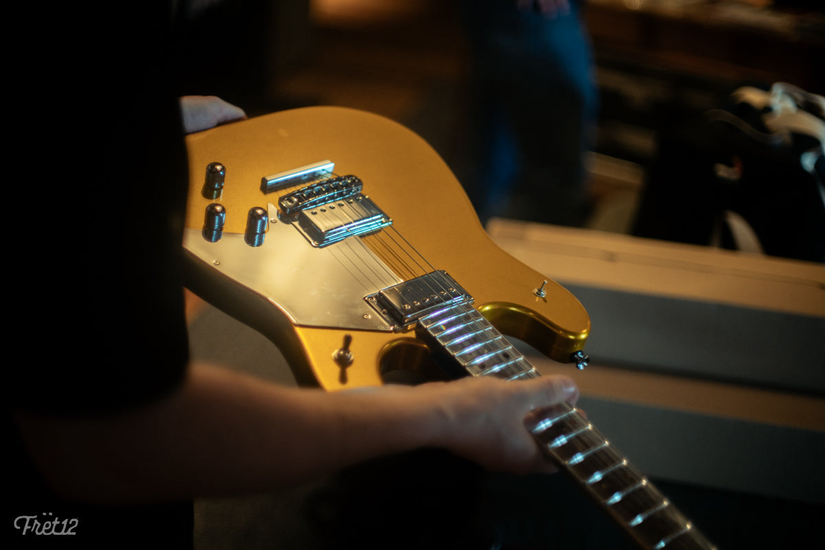 Aluminati Guitars In-Store at FRET12