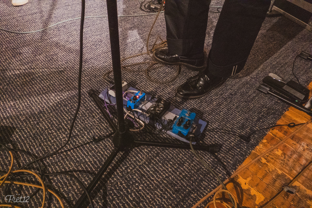 David Fuller's pedalboard.