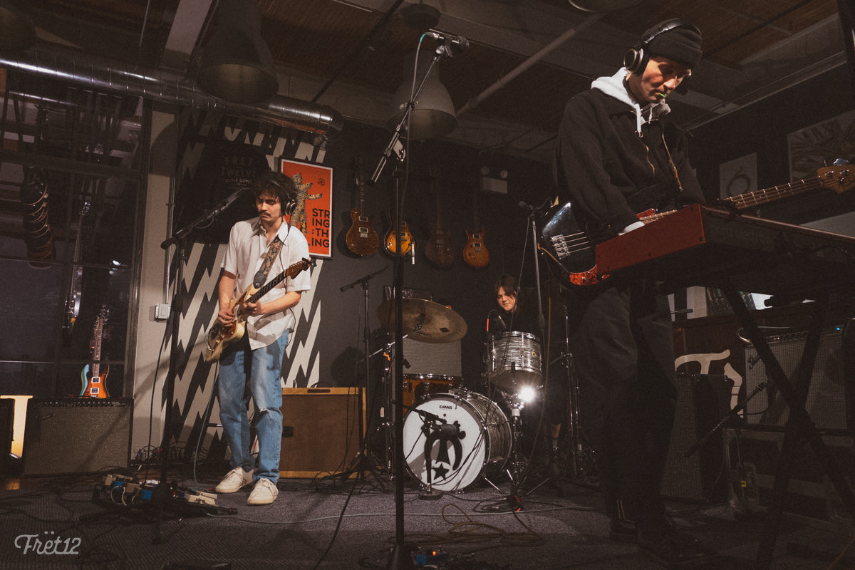 Watch Friko propel through their anthemic “Crashing Through” for FRET12 Sessions