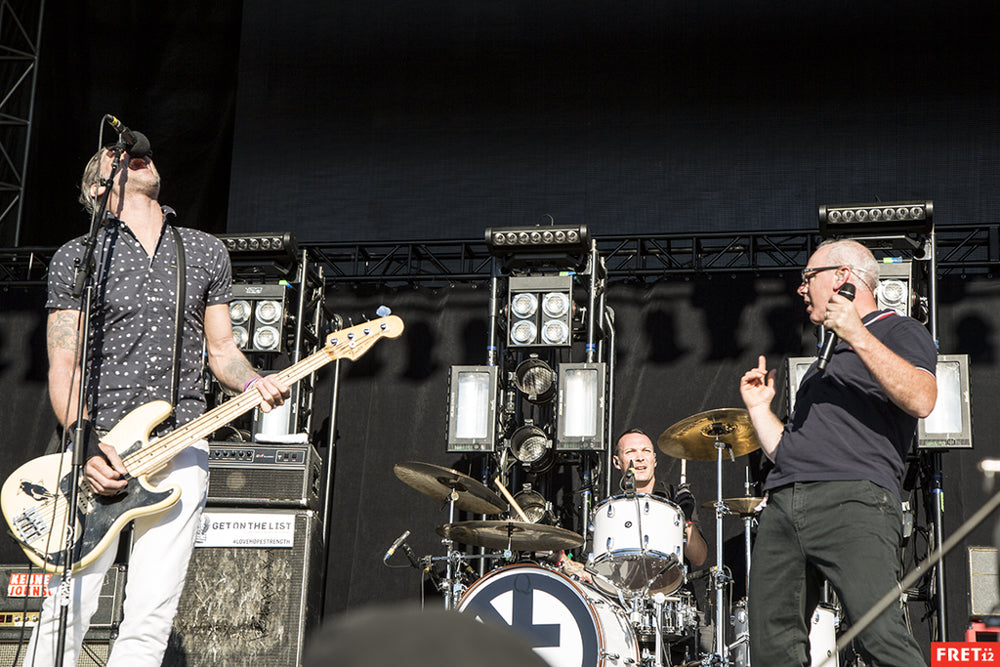Bad Religion performs at Riot Fest 2017 in Chicago.