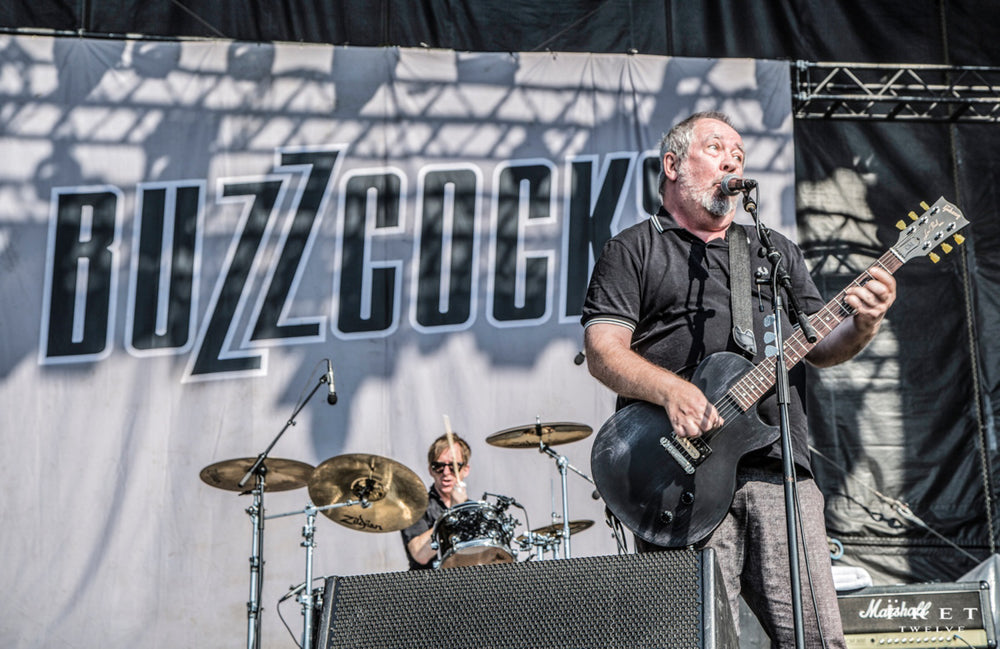 Buzzcocks perform at Riot Fest in Chicago.