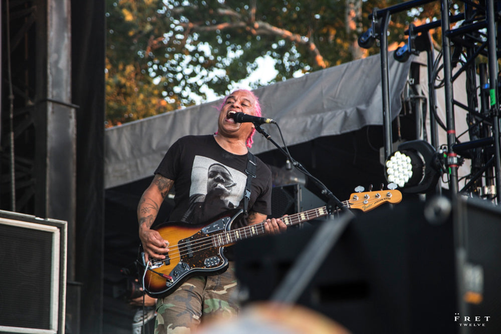 Deftones perform at Riot Fest in Chicago.