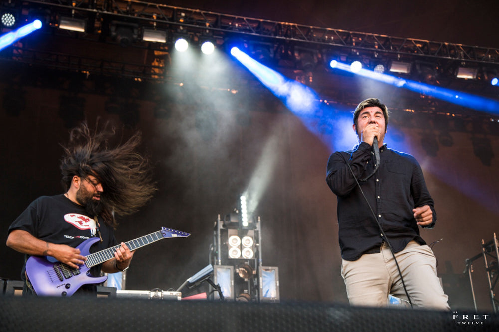 Deftones perform at Riot Fest in Chicago.