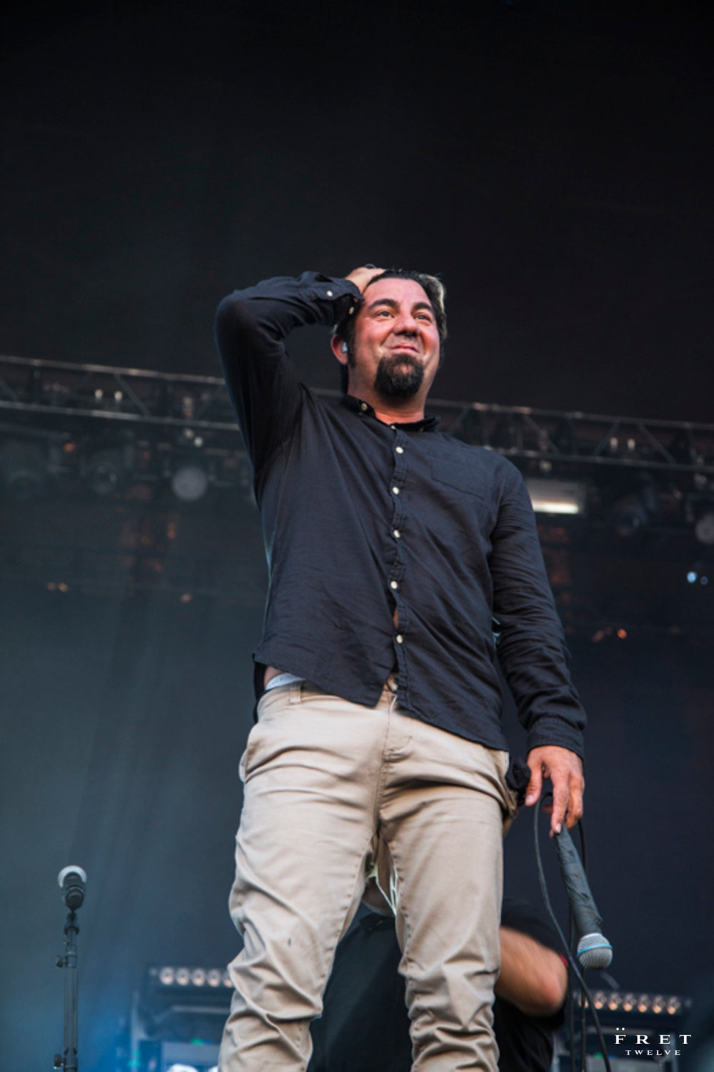 Deftones perform at Riot Fest in Chicago.