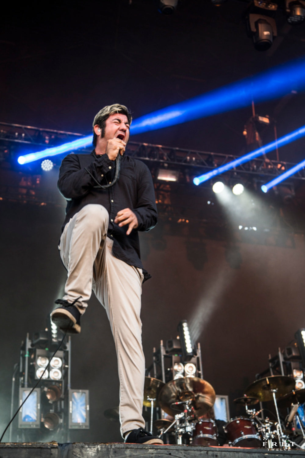 Deftones perform at Riot Fest in Chicago.