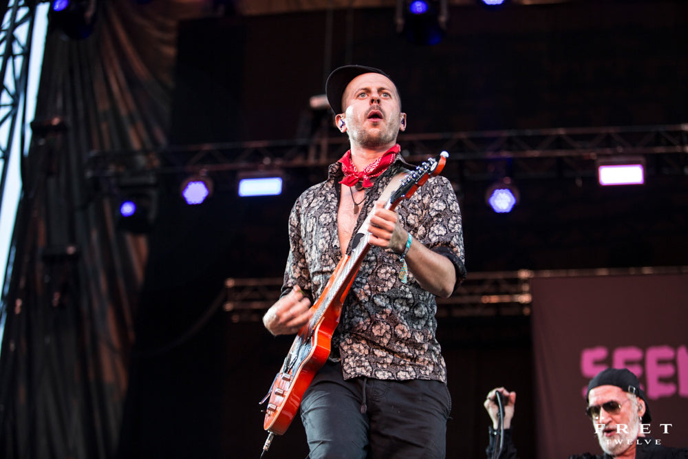 Gogol Bordello performs at Riot Fest in Chicago.