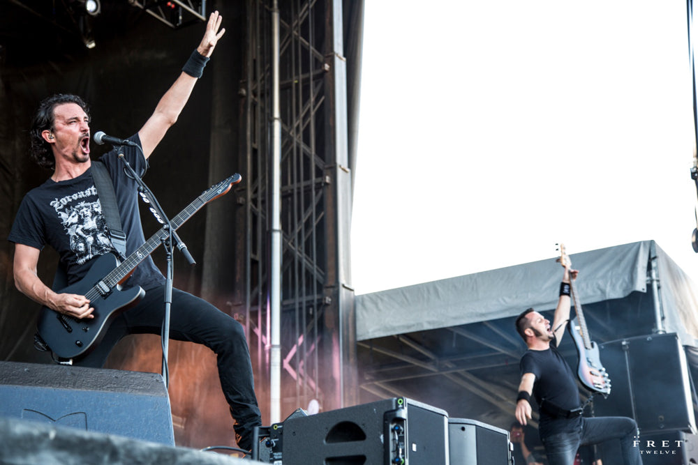 Gojira perform at Open Air Chicago.