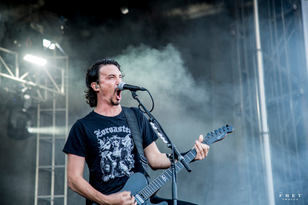 Gojira performs at Open Air Chicago.