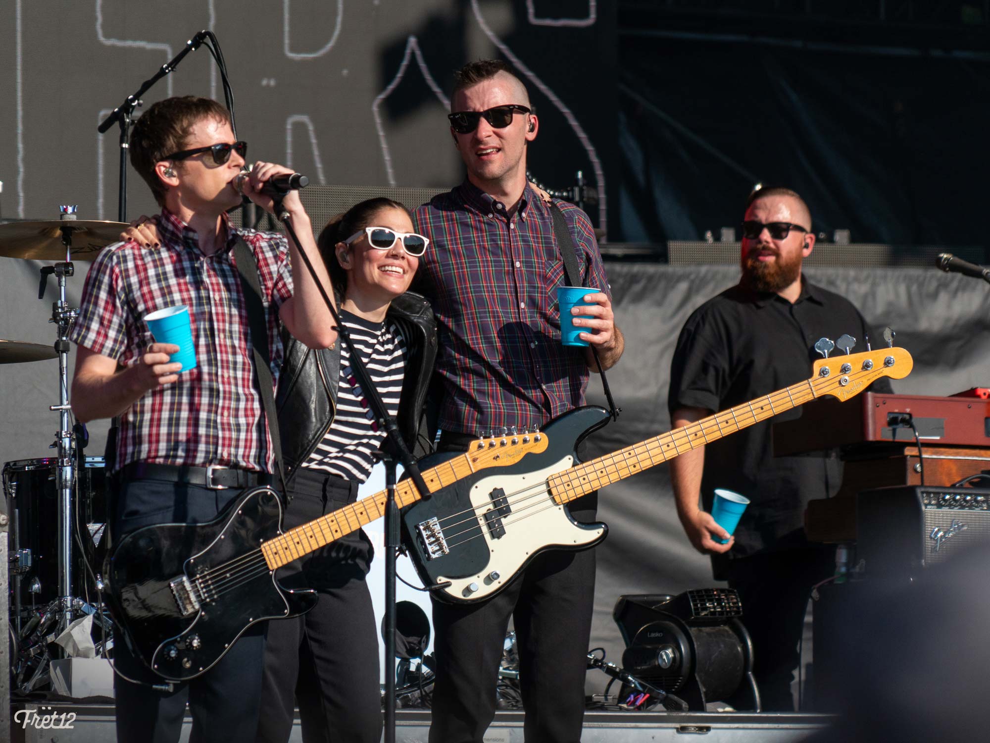 The Interrupters at Riot Fest - Photos by FRET12