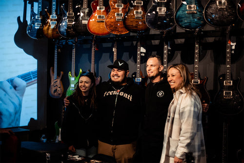 Mark Tremonti meet & greet at the FRET12 shop