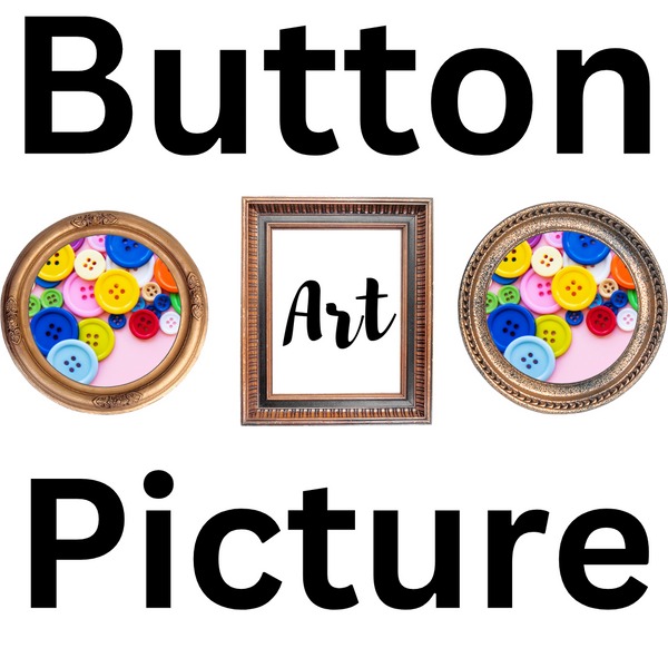 How to make a button art picture