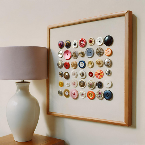 large decorative buttons
