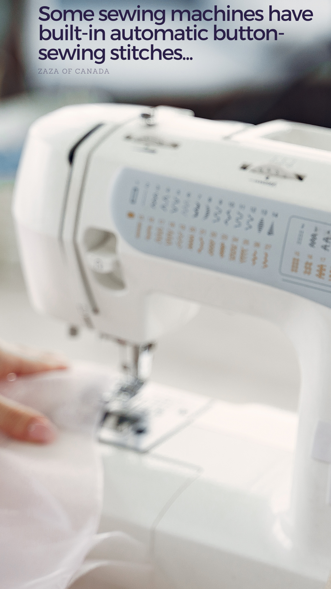 Can You Sew on Buttons with a Sewing Machine