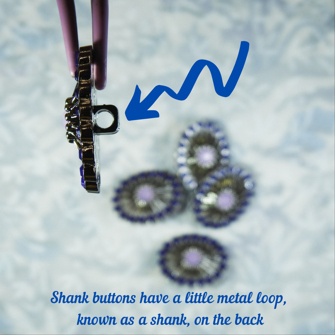 shank button jewelry