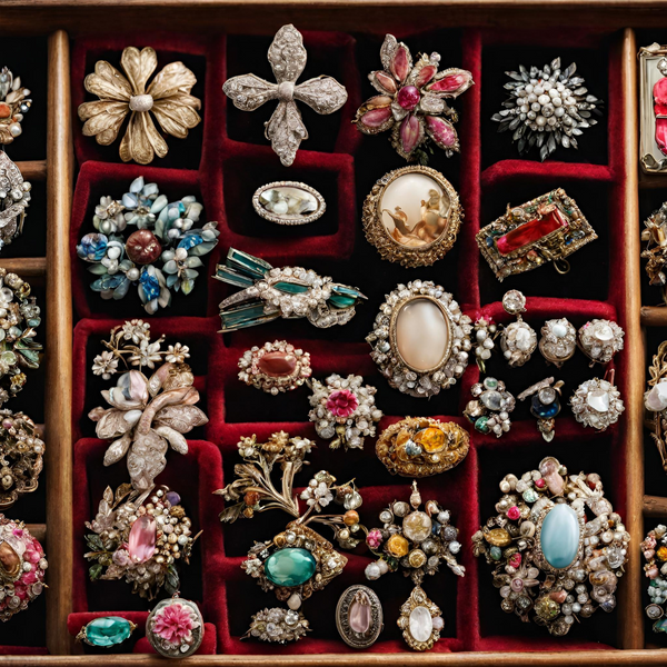 How To Wear Vintage Brooches