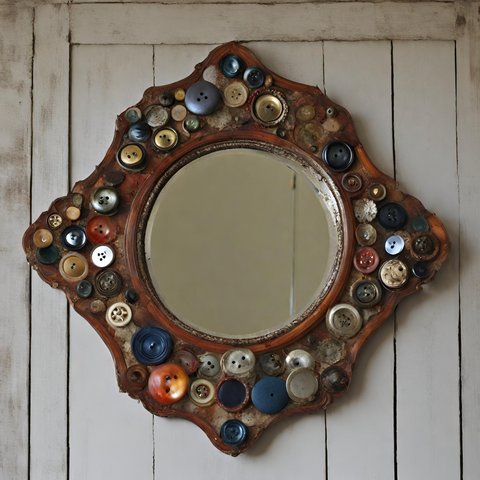 button art wall decor ideas