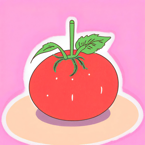 pin cushion tomato shaped