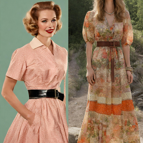 vintage dresses refashion