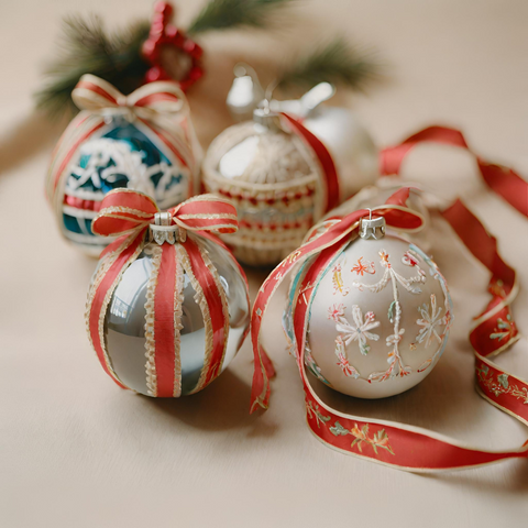 Easy sew christmas ornaments