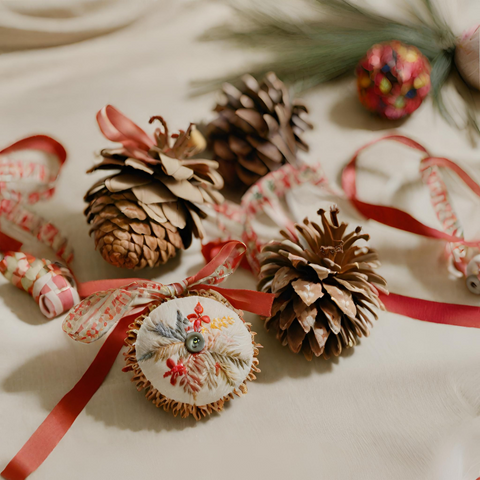 Pinecone Ornaments