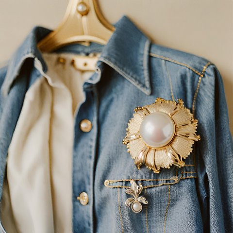 How to Wear a Brooch on a Shirt