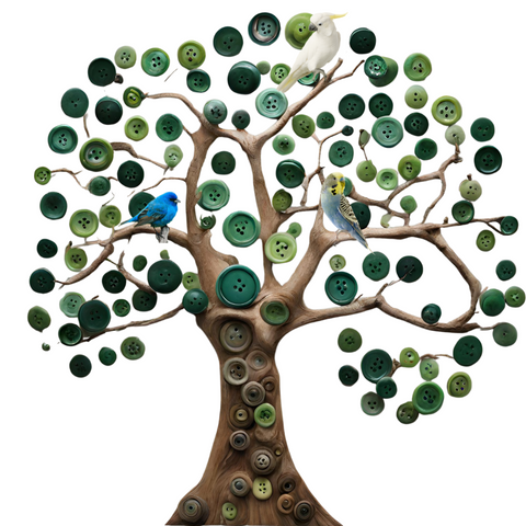 button craft tree